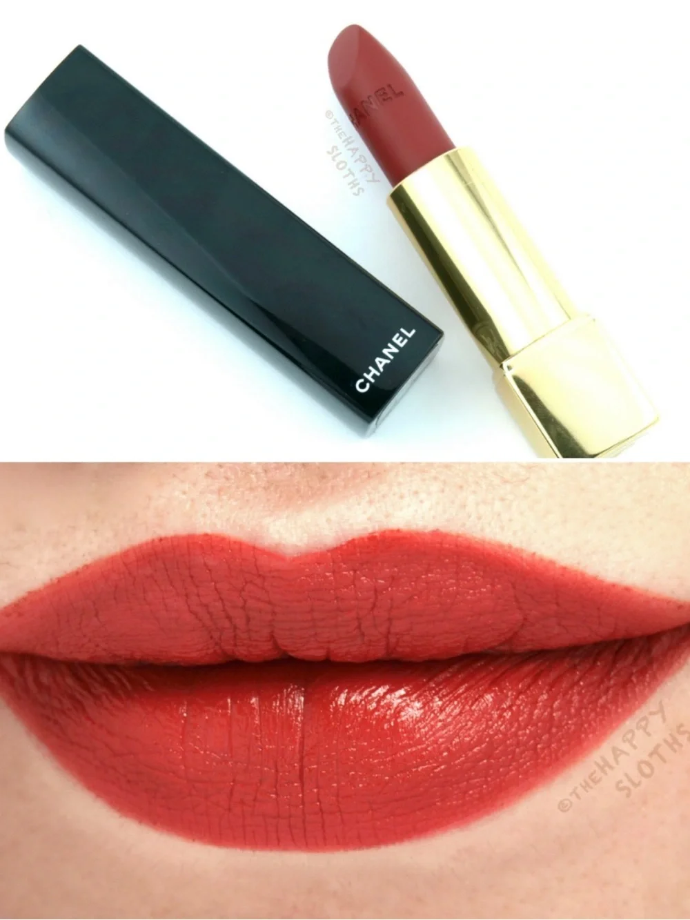 CHANEL Rouge Allure Velvet Lipstick 58 Rouge Vie 0.12 oz NIB (NEW)
